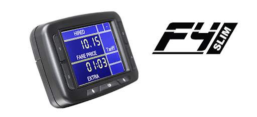TAXIMETRO DIGITAX F4 SLIM BT