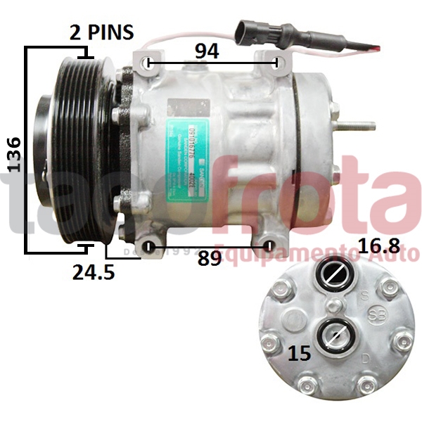 COMP. DAF CF85-XF105 SD7H15