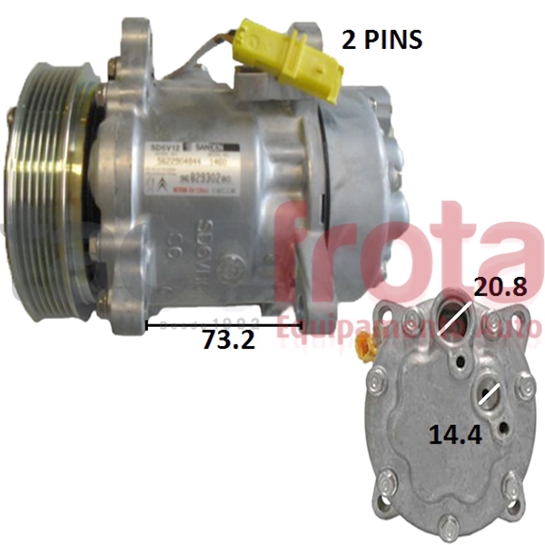 COMP. PEUGEOT 206-307