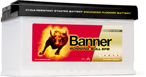 Bateria Banner Running Bull EFB 80AH (+ DTA) Start&Stop