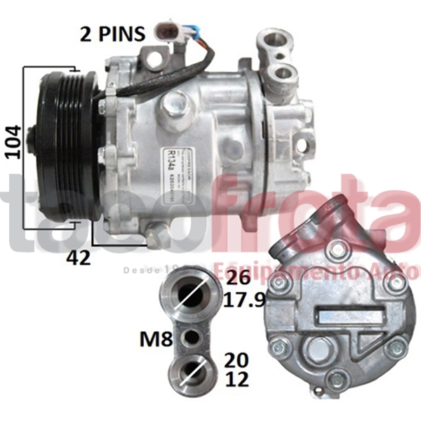 COMP. OPEL ASTRA G / CORSA C / ZAFIRA / MERIVA