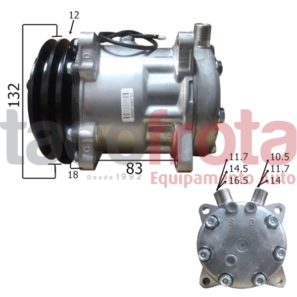 COMP. VOLVO TRUCK FL6 SD7H15