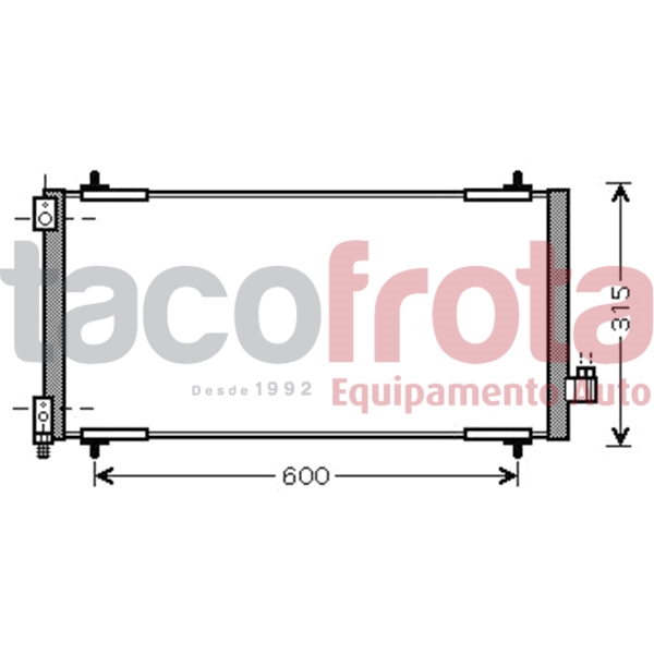 COND. CITR.C5-C6 PEUG.407-607 2.2/2.7HDI