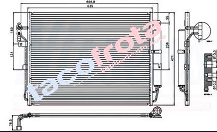 COND. LANDROVER DISCOVERY 04 2.7