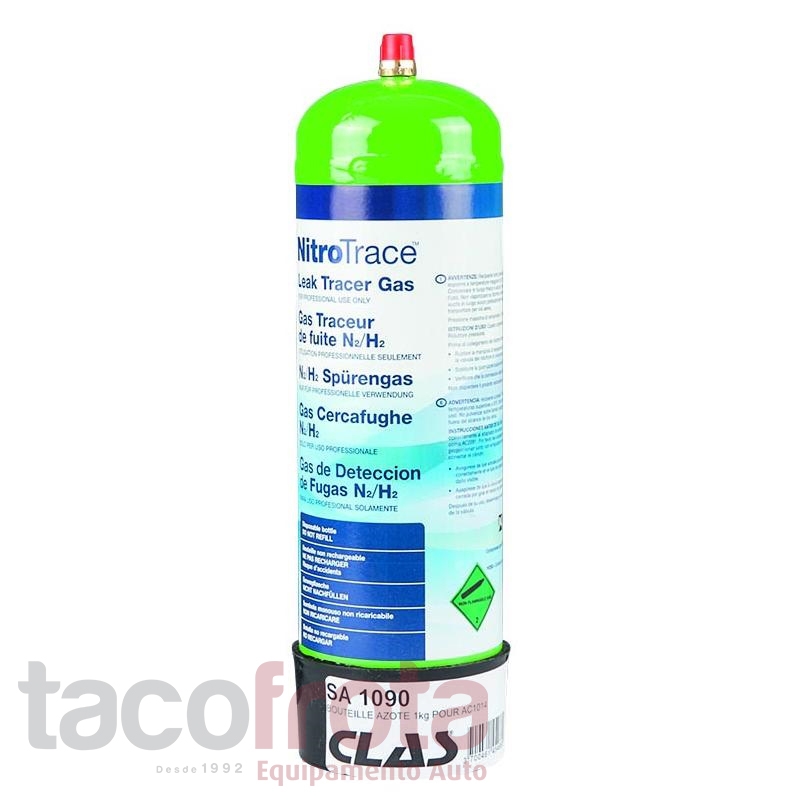 Garrafa N2/H2 (95% Azoto + 5% Hidrogenio) - 950CC