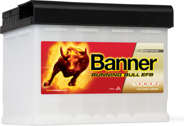 Bateria Banner Running Bull EFB PRO 75AH (+ DTA) Start&Stop