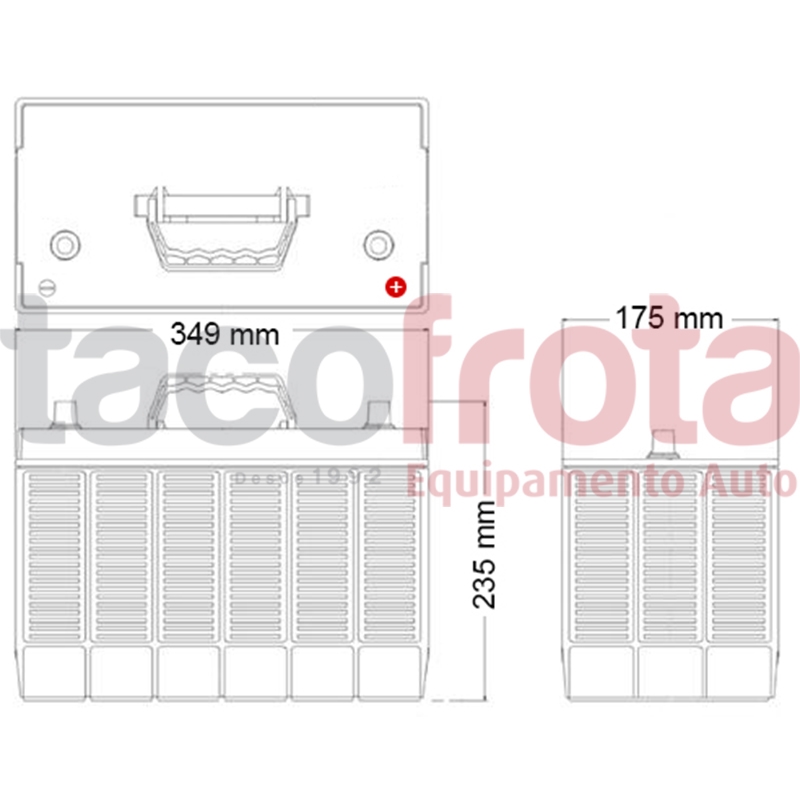 Bateria Dava Ecology 110AH (+ DTA)