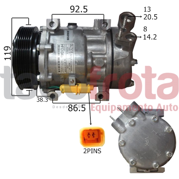 COMP. CITROËN XSARA / PICASSO / FIAT GRANDE PUNTO