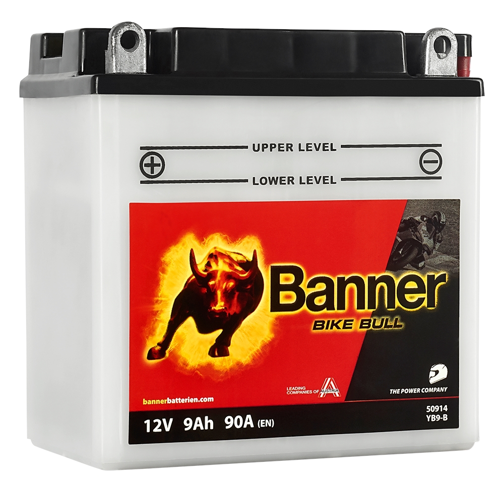 Bateria Banner Bike Bull 12V - 9AH (+ ESQ)