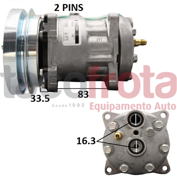 COMP. JCB / CATERPILLAR / VOLVO SD7H15