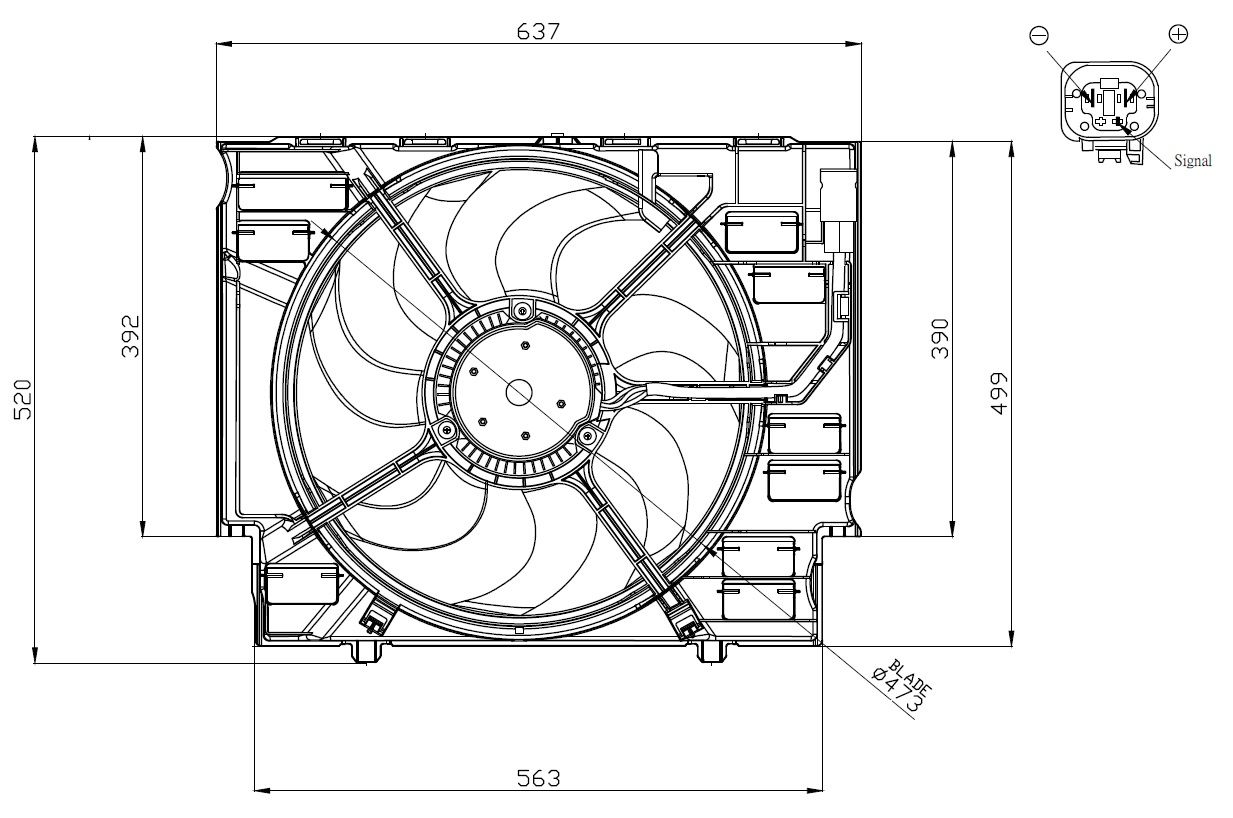 ELECTROV. BMW E60 / E61