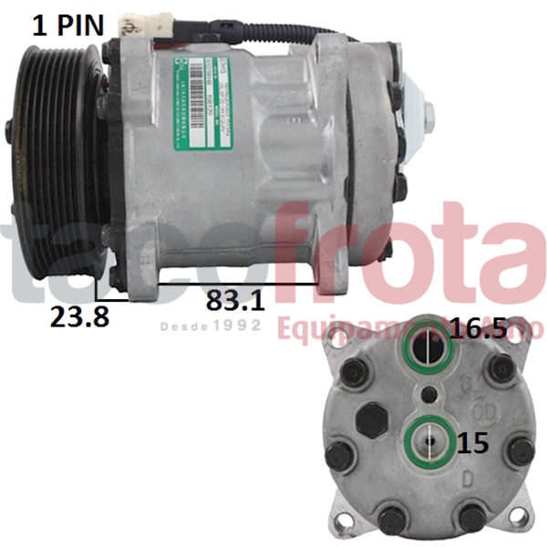 COMP. DAF TRUCK XF SD7H15