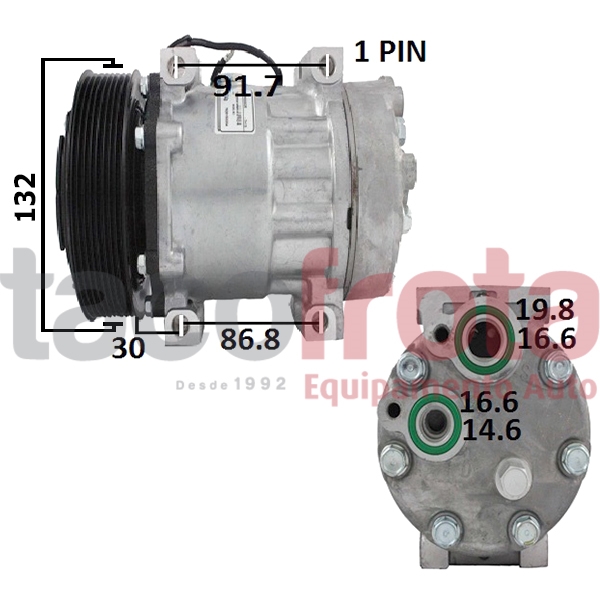 COMP. VOLVO FH12 / FH16 III SD7H15