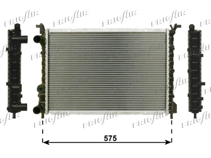 RAD. FIAT PALIO/STRADA 1.7 TD +/- A/C