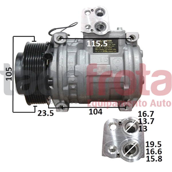 COMP. JOHN DEERE TRACTOR 6000