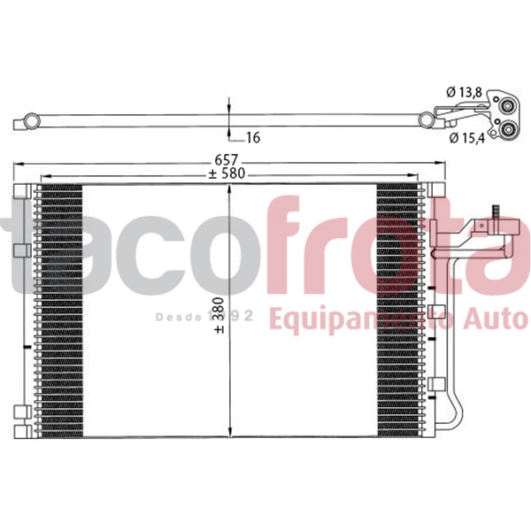 COND. VOLVO C30 / C70 II / S40 II / V50