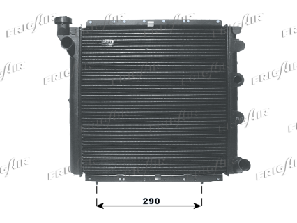 RAD. RENAULT R9/R11 DIESEL