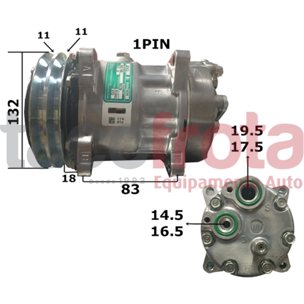 COMP. VOLVO CONSTRUCTION D- / L- SERIES SD7H15