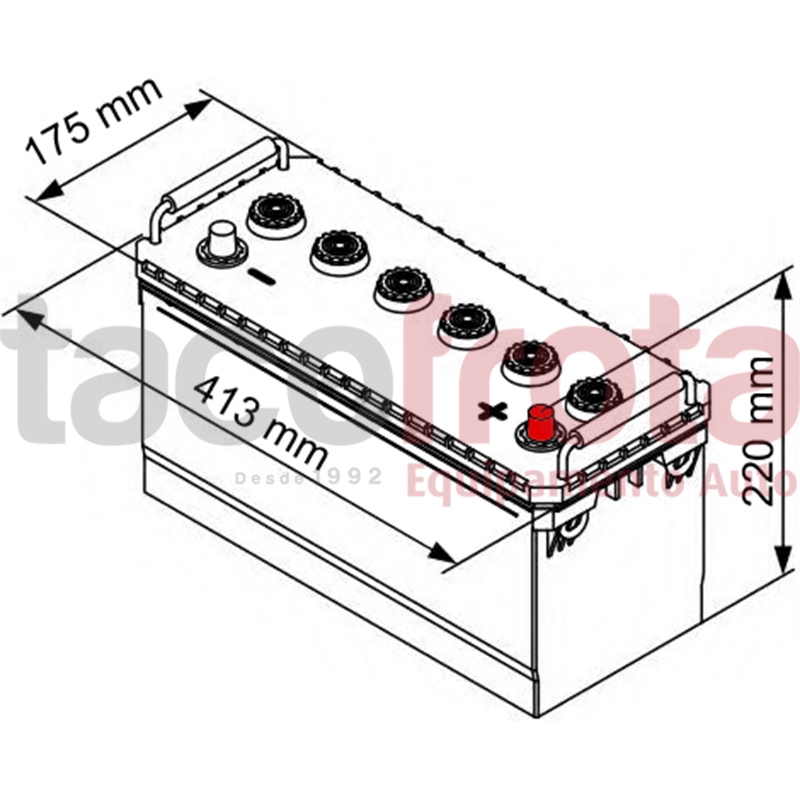 Bateria Dava Ecology 115AH (+ DTA)
