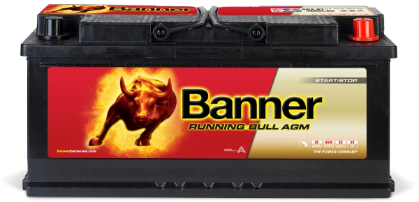 Bateria Banner Running Bull AGM 105AH (+ DTA) Start&Stop