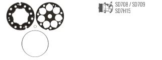 Kit Juntas Compressor SD709 / 7H15