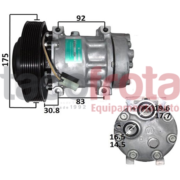 COMP. VOLVO TRUCK FH 16 03> SD7H15