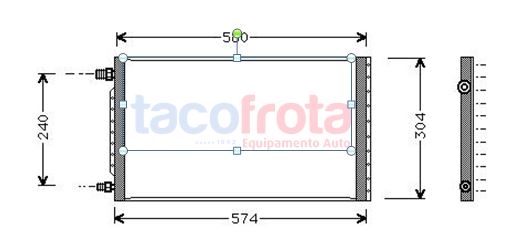 COND.STD HARRISON 539x303x19mm