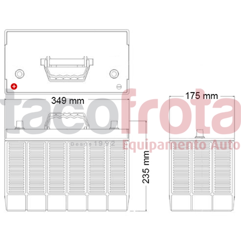 Bateria Dava Ecology 110AH (+ ESQ)