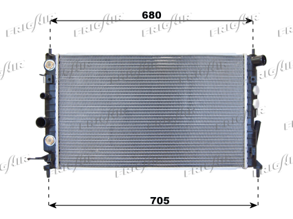 RAD. OPEL VECTRA B 2.5-2.6 24V 2.0D A/C AT