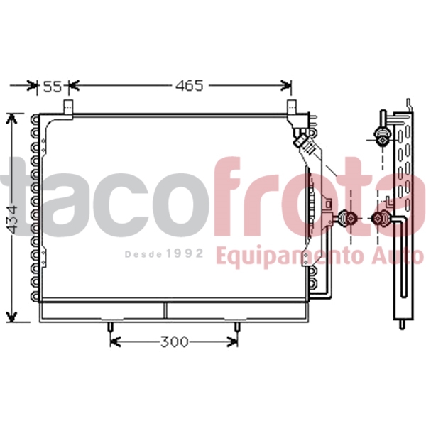 COND. MERCEDES W 124- 200E-230E