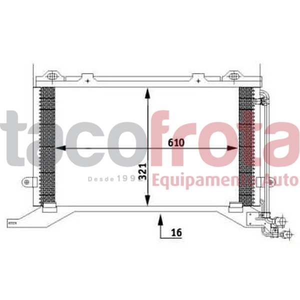 COND. MERCEDES W210 E SERIES 270-300-320 DIESEL