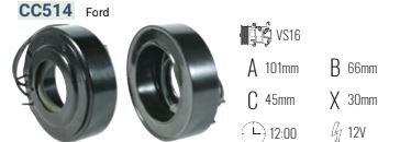 BOBINE COMP. HCC VS16 C/DID