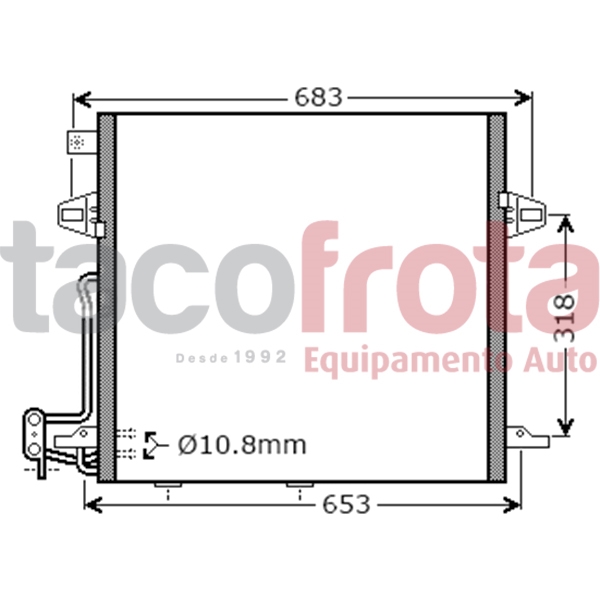 COND. MB W164 ML CLASS/GL CLASS - W251 R CLASS 05>
