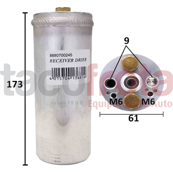 FILTRO A/C NISSAN / HONDA / OPEL / SUBARU