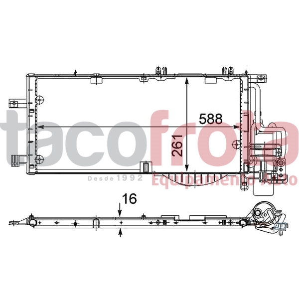 COND. CORSA C 1.3 CDTI 03>-1.7DI/CDTI/DTI 6/03>