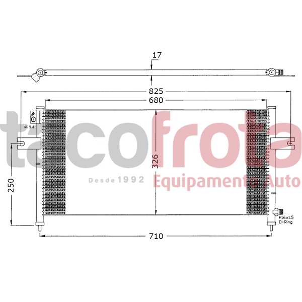 COND. NISSAN PICK-UP D22 98>