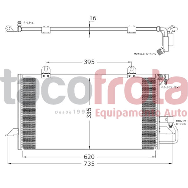 COND. AUDI 80D-AUDI A6 DIESEL