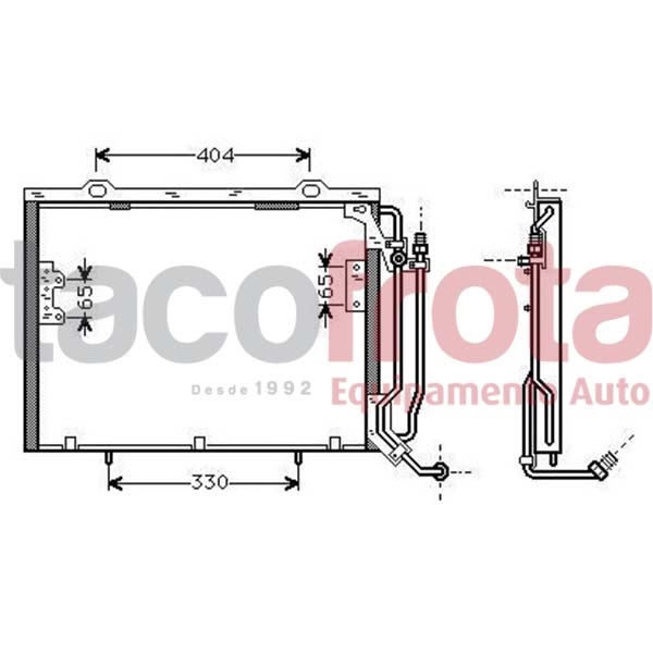 COND. MERCEDES W202 200-220 CDI