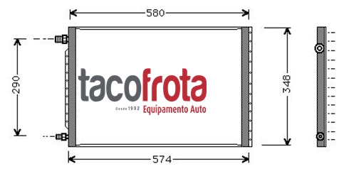 COND.STD HARRISON 539x348x19mm