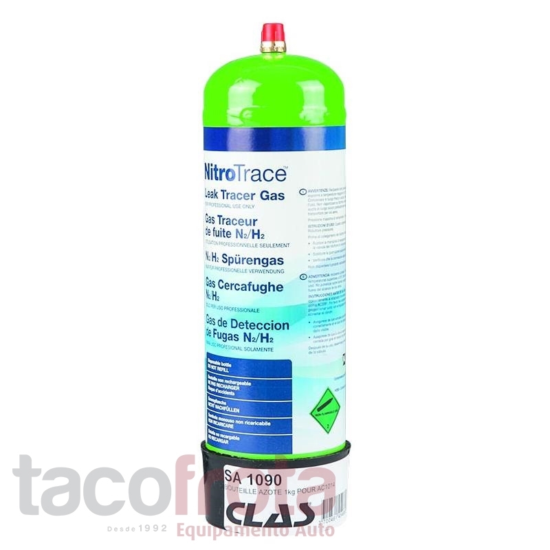 Garrafa N2/H2 (95% Azoto + 5% Hidrogenio) - 2.2LT