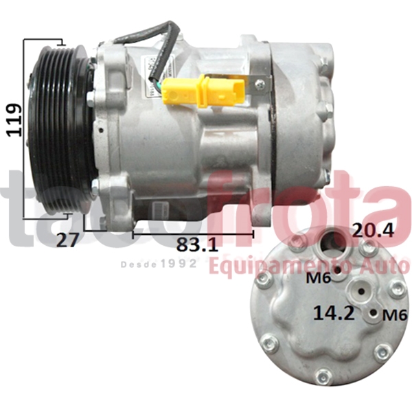 COMP. CITROËN XSARA / C5 / PEUGEOT 607 / 307