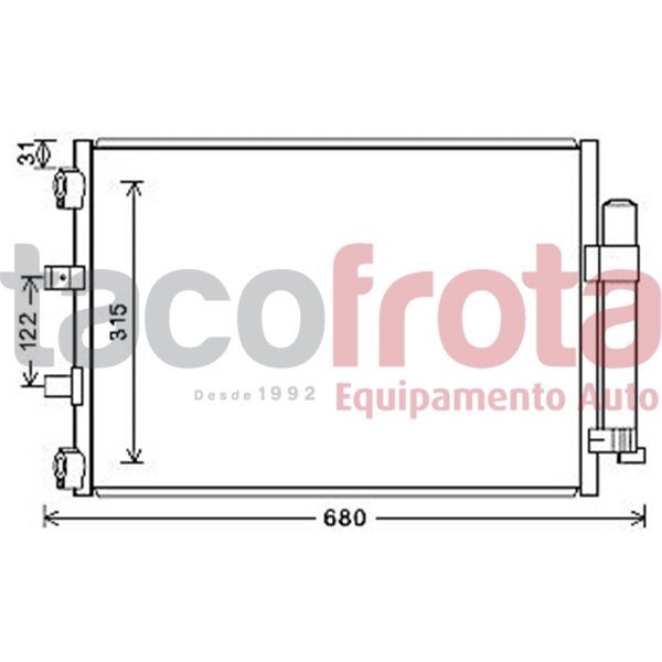 COND. FORD C-MAX/FOCUS 1.0 ECOB-1.6 TDCI 10>
