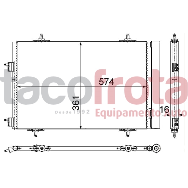 COND. CIT. C5-PEUGEOT 407-508 1.6D DELPHI Sys