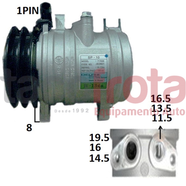 COMP. FIAT SEICENTO / ASTRA F / AGRICOLA