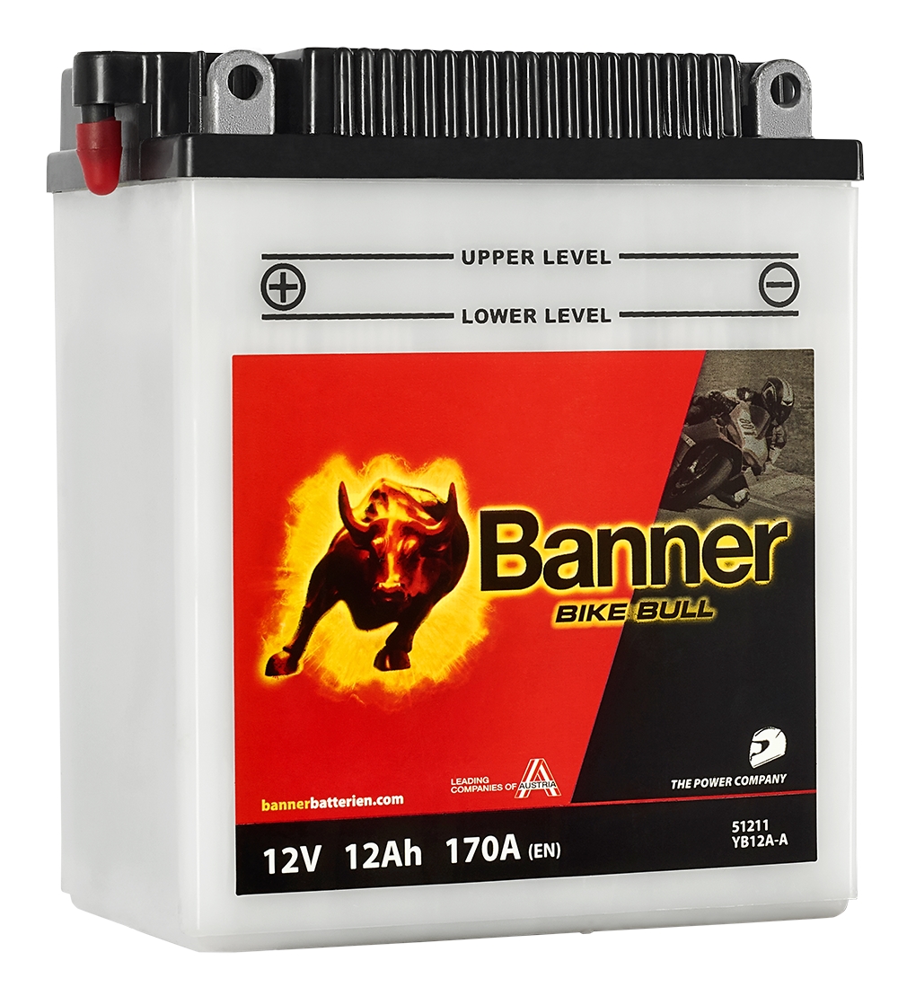 Bateria Banner Bike Bull 12V - 12AH (+ ESQ)