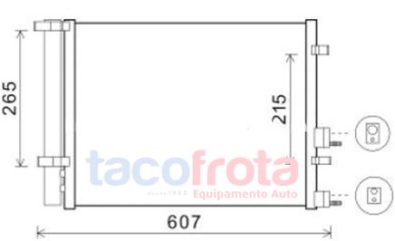 COND. HYUNDAI I20 BZ 08>