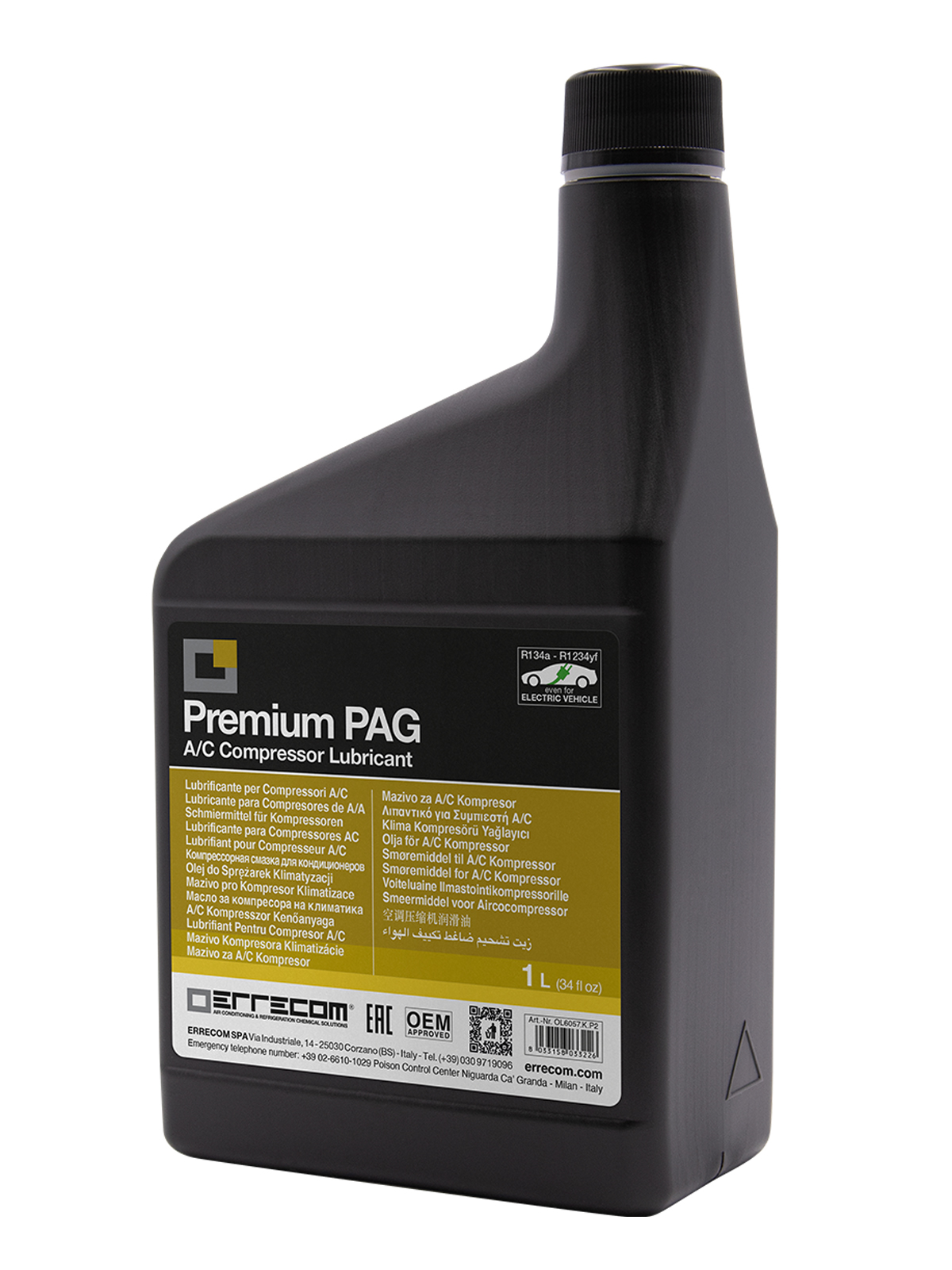 Oleo Premium A/C PAG Universal - 1 LT