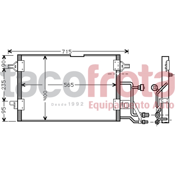 COND. AUDI A4-VW PASSAT V 9/97>