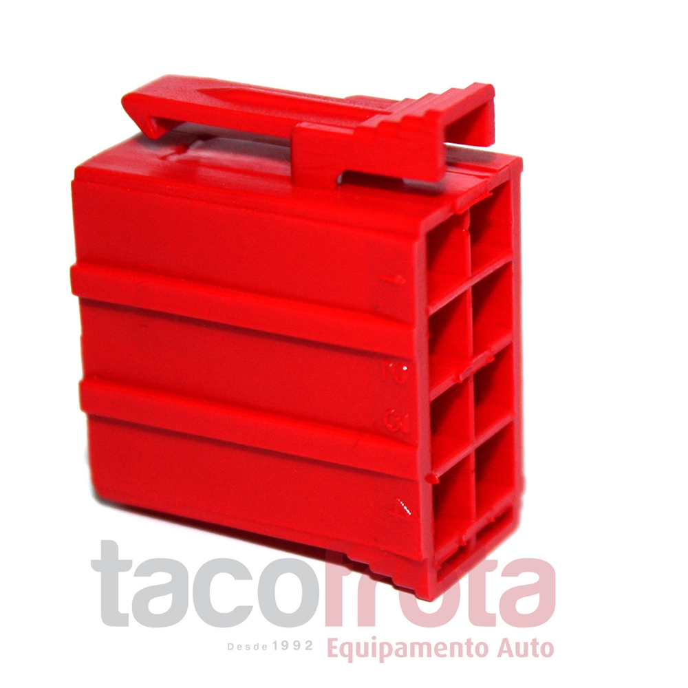 Ficha Electrica 8 Pinos "C" RPM - Vermelha