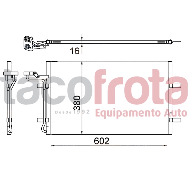 COND. VOLVO S40 II - V50 - C30 07>